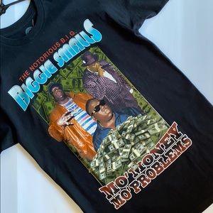 BIGGIE SMALLS SHIRT MO MONEY MO PROBLEMS